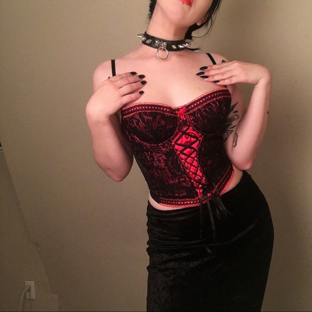 Vampiress corset top